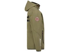 Geographical Norway Softshellová bunda Royaute DB 068 M WY1997H/GN-Kaki / Black 3