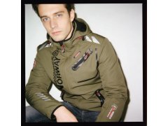 Geographical Norway Softshellová bunda Royaute DB 068 M WY1997H/GN-Kaki / Black 5