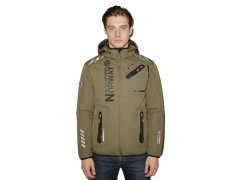 Geographical Norway Softshellová bunda Royaute DB 068 M WY1997H/GN-Kaki / Black 7