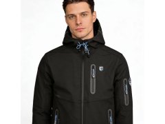 Geographical Norway Softshellová bunda Taxillus DB 056 M WY9224H/GN-Black 4
