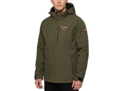 Geographical Norway Takito DB 009 M WY1161H/GN-Kaki Softshellová bunda 5