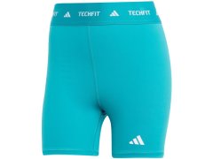 Dámské šortky adidas Techfit v&nbsp;tyrkysové barvě JW7561 1