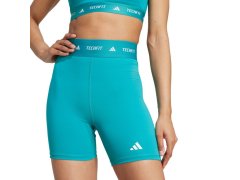 Dámské šortky adidas Techfit v&nbsp;tyrkysové barvě JW7561 5