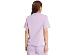 Dámské bavlněné tričko adidas Essentials 3-Stripes ve světle fialové barvě JX7619 4