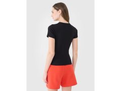 Dámské tričko z žebrovaného materiálu 4F 4FWSS25TTSHF1968-20S 2