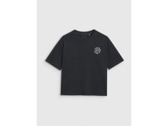 Dámské tričko oversize s&nbsp;potiskem 4F 4FWSS25TTSHF1993-20S 4