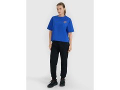 Dámské tričko oversize s potiskem 4F 4FWSS25TTSHF1993-36S 4