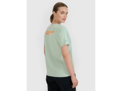 Dámské tričko oversize s potiskem 4F 4FWSS25TTSHF2238-47S 5