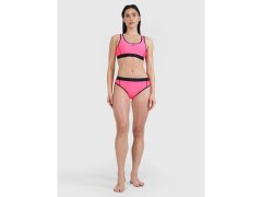 Dámské bikiny se středně vysokým pasem 4F 4FWSS25UBKBF078-55N 2