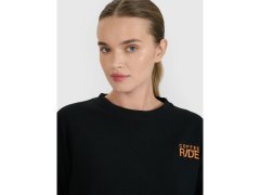 Dámské tričko oversize s&nbsp;potiskem a&nbsp;dlouhým rukávem 4F 4FWSS25TLONF393-20S 2