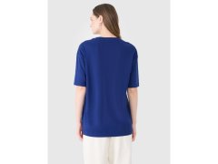 Dámské hladké tričko oversize 4F 4FRSS25TTSHF2694-31S 2