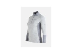 Peak Performance W Magic Half Zip termo tričko šedé 1