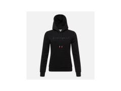 ROSSIGNOL W Logo Mikina s kapucí Fl černá 2