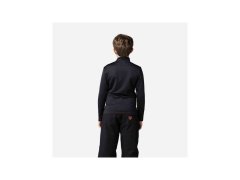 ROSSIGNOL Boy Hero 1/2 Zip Warm Stretch mikina s&nbsp;kapucí, černá 3