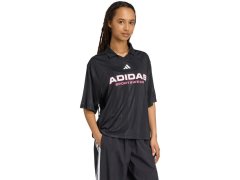 Dámské tričko adidas Tiro Q4 Polo černé JN2749 5