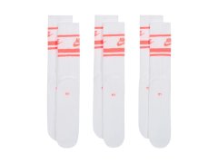 Ponožky Nike NK Nsw Everyday Essential CR, 3 páry, bílé, DX5089 100 2