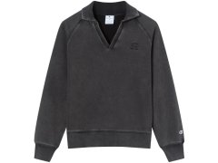 Dámská mikina Champion Polo Neck Sweatshirt šedá 118366 KK001 1