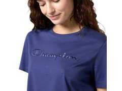 Champion dámské tričko SS Tee blue 118382 BS200 T-shirt 5
