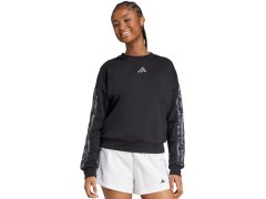 Dámská mikina adidas Animal Print 3-Stripes French Terry Sweatshirt, černá, JM1835 8