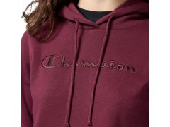 Dámská mikina s kapucí Champion bordó 118379 RS522 5