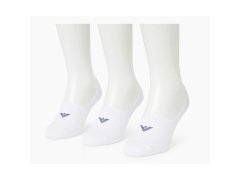 Ponožky Emporio Armani z mikrofleecu Calza, bavlněné, bílé, sada 3 párů 1