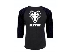 Tričko WTB RAGLAN s dlouhým rukávem, šedo-černé, velikost L 1