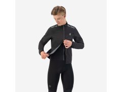 Rogelli bunda do deště DISTANCE černá 2XL 2