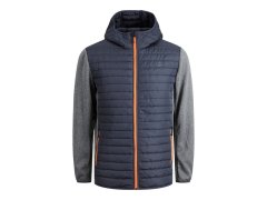 Prošívaná bunda Jack&Jones JJEMULTI QUILTED JACKET 12182242 GREY MELANGE/SET-IN SLE 1