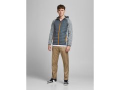 Prošívaná bunda Jack&Jones JJEMULTI QUILTED JACKET 12182242 GREY MELANGE/SET-IN SLE 3
