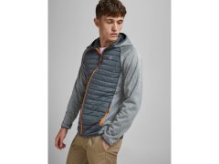 Prošívaná bunda Jack&Jones JJEMULTI QUILTED JACKET 12182242 GREY MELANGE/SET-IN SLE 5