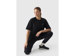 Dámské tričko oversize s&nbsp;potiskem 4F 4FRSS24TTSHF2089-20S 2