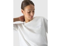Dámské tričko oversize s potiskem 4F 4FRSS24TTSHF2089-11S 2