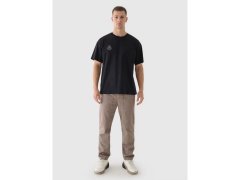 Oversize hladké unisex tričko 4F 4FRAW24TTSHU2672-20S 2