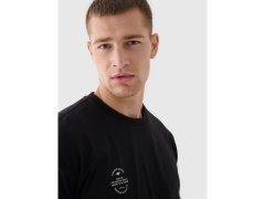 Oversize hladké unisex tričko 4F 4FRAW24TTSHU2672-20S 4