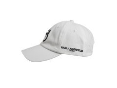 Kšiltovka Karl Lagerfeld Paris Choupette Strapback, bílá – L5WH7944 wht 3