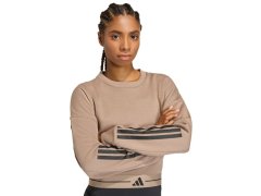 Dámská mikina adidas Hyperglam béžová KQ5197 5