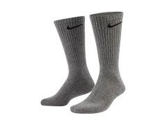 Nike Everyday Cush Crew 6 párů šedých ponožek SX7666 064 1