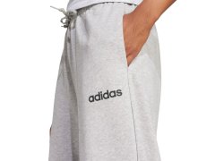 Dámské kalhoty adidas Essentials Linear French Terry Cuffed světle šedé JC5953 dámské 4