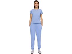Dámské kalhoty Puma ESS Script Comfort blue 691763 60 dámské 4