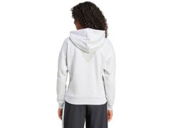 Dámská mikina adidas Essentials Small Logo Feel Cozy světle šedá JN1853 2