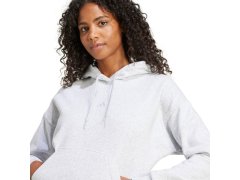 Dámská mikina adidas Essentials Small Logo Feel Cozy světle šedá JN1853 4