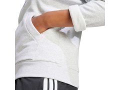 Dámská mikina adidas Essentials Small Logo Feel Cozy světle šedá JN1853 5