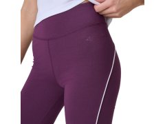 Dámské legíny 4F CAS F260, vínová, 4FWSS26TTIGF260 60S 3