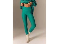 Dámské legíny z žebrovaného úpletu 4F 4FRSS26TTIGF328-41S 2