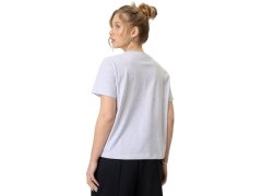 Dámské tričko 4F F2738 cool light grey melange 4FWSS26TTSHF2738 27M 2