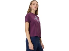 Dámské tričko 4F F2738 vínové 4FWSS26TTSHF2738 60S 3