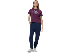 Dámské tričko 4F F2738 vínové 4FWSS26TTSHF2738 60S 6