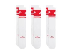 Nike Everyday Elevated Crew 3 páry bílých a červených ponožek IM7949 900 2