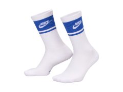 Nike Everyday Elevated Crew 3 páry bílých a modrých ponožek IM7949 904 1