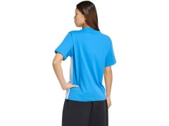 Dámské bavlněné tričko adidas Essentials 3-Stripes světle modrá KC5197 2